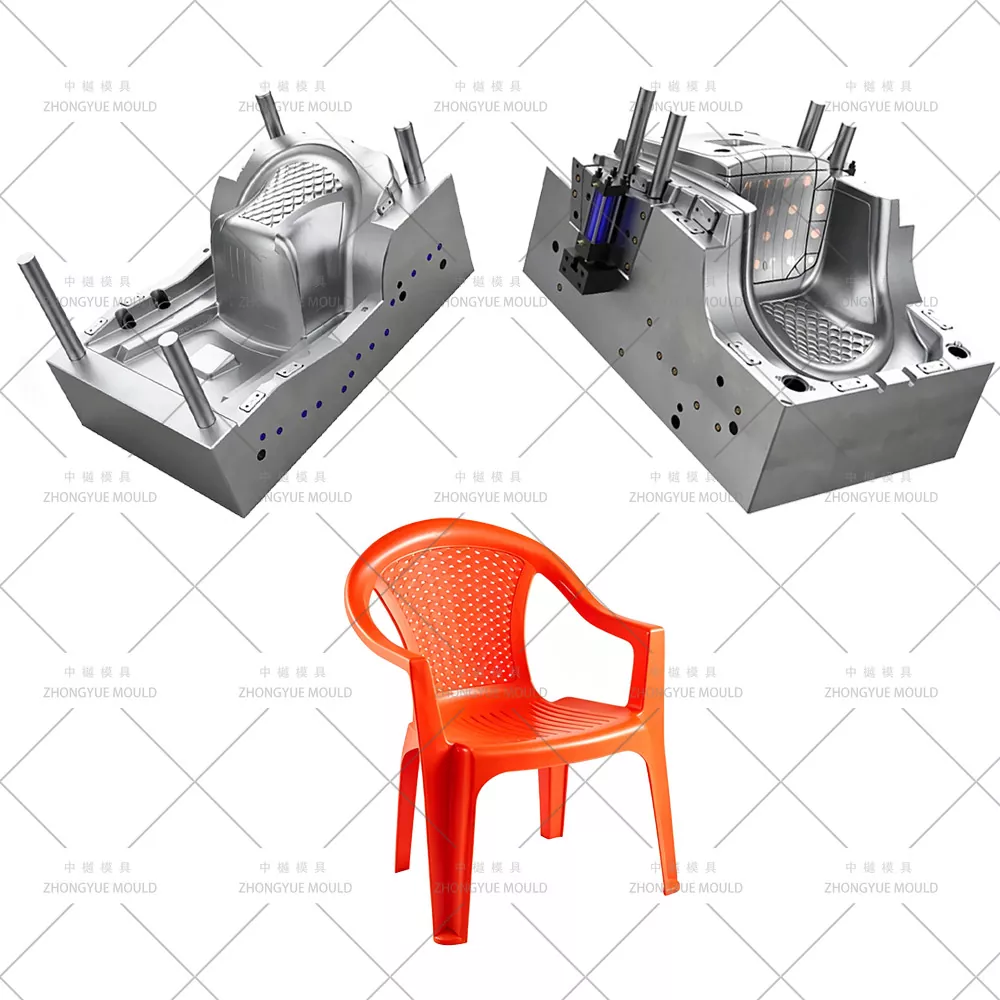 Moule de fauteuil en plastique