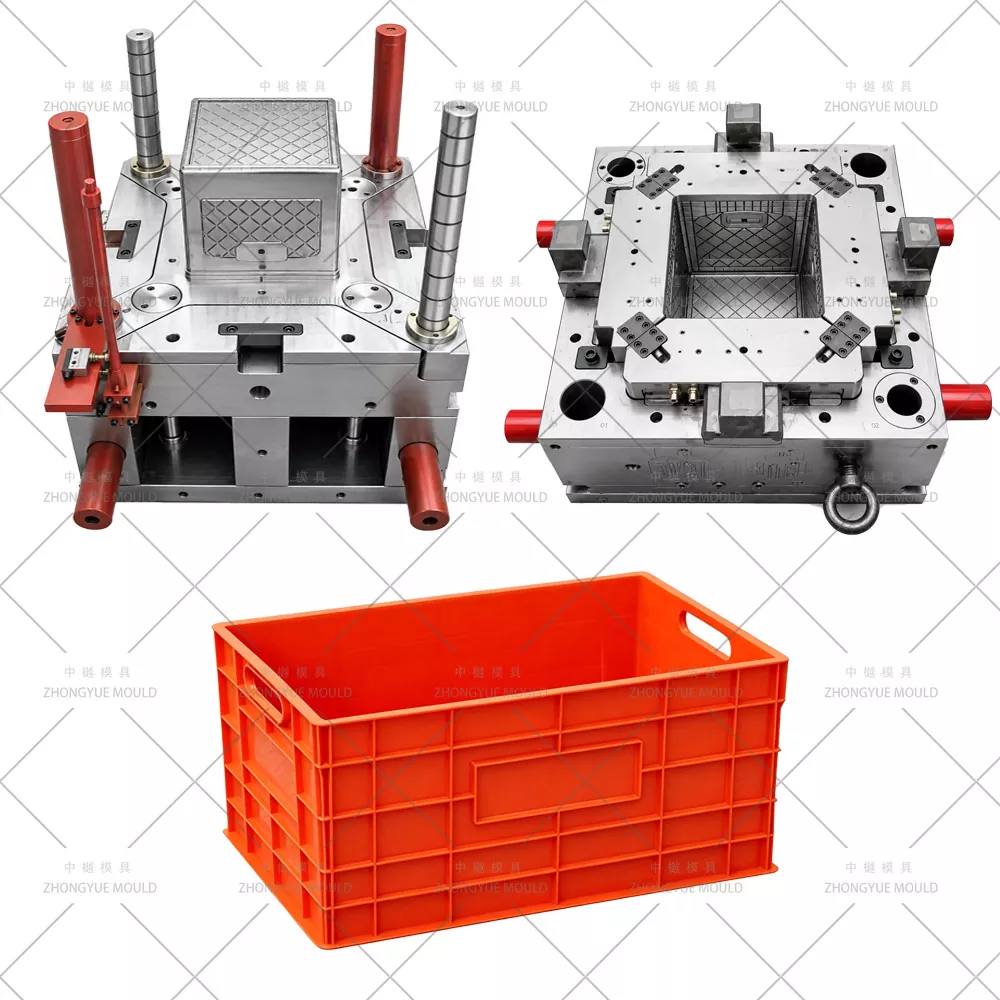 Moule de caisse en plastique