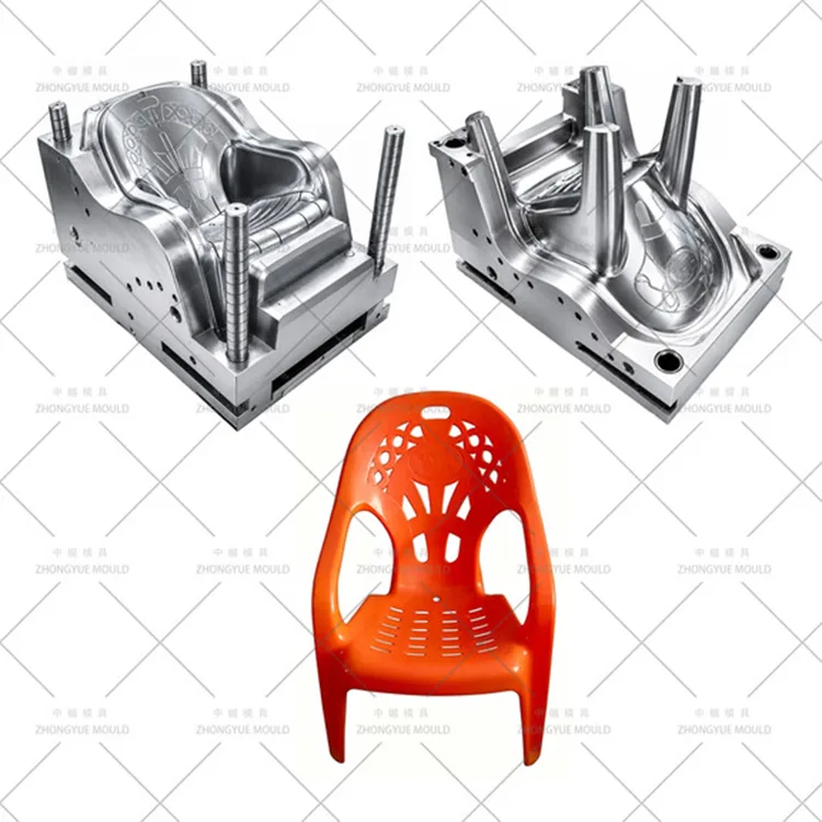 Moule de chaise de jardin en plastique