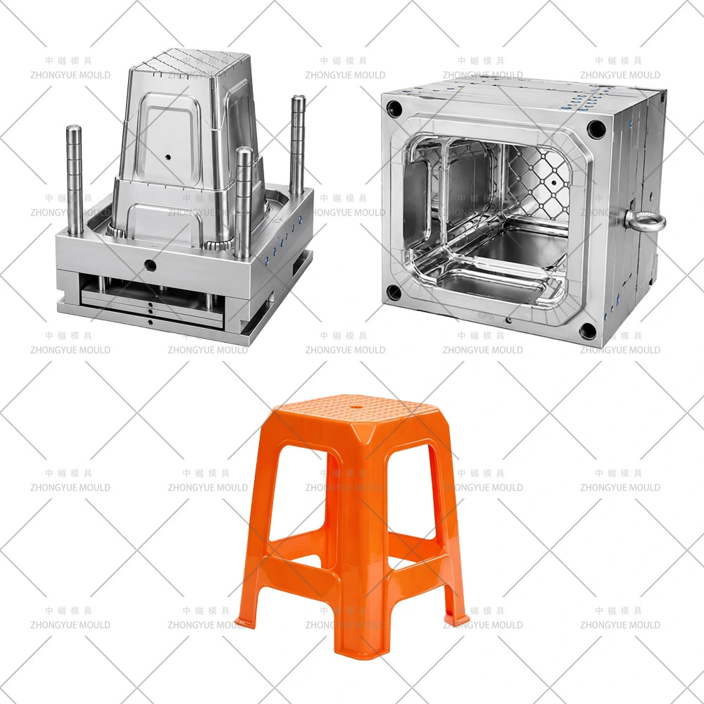 Moule à tabouret en plastique