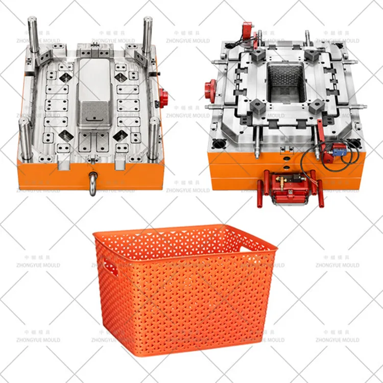 Moule de paniers d'organisateurs de stockage en plastique